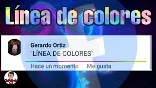 Como poner la línea de colores en Facebook