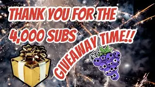 4K Subs 400,000 view giveaway!!