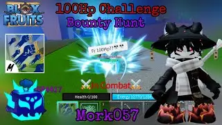 Bounty Hunting, But I ONLY Have 100 HEALTH Impossible challenge?!  | Mobile player / Blox Fruits