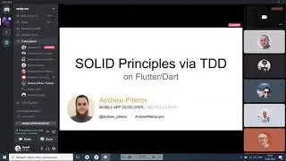 SOLID TDD with Flutter/Dart (на русском)
