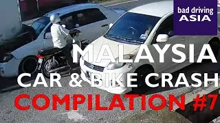 Malaysia Car & Bike Crash Compilation #7