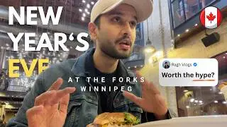 New Year’s Eve at The Forks 🇨🇦 | Winnipeg I  Indians Will Relate
