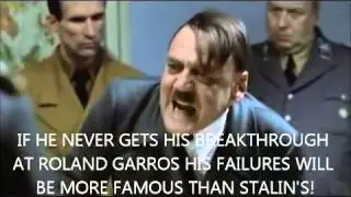 Hitler for Grigor Dimitrov's fiasco at Australian Open 2013