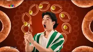 (Original and reversed) VTV3 - Ponnie commercial music - Delicious, overflowing with meat! (15s)