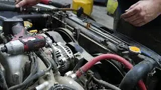 2005 Subaru Forester Pt 2 Engine removal