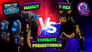 MAMUT VS T-REX: LA BATALLA ÉPICA EN BLOX FRUITS