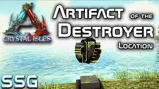 ARK Crystal Isles Artifact of the Destroyer Location