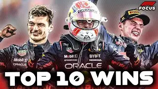 Max Verstappen's top 10 wins