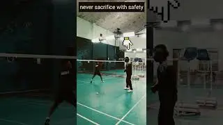 coach with extra protection 🏸😎 
