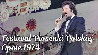 Rok 1974 🎤 XII Festiwal Piosenki Polskiej w Opolu na archiwalnych fotografiach