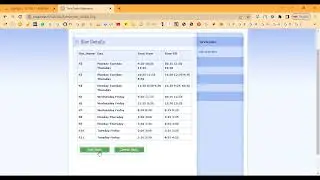Teacher Timetable Schedule Maker in PHP