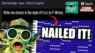I ASKED AI TO HELP ME WRITE MUSIC LIKE THIS ARTIST | Spark AI VST ✨
