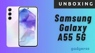 Unboxing del Samsung Galaxy A55 5G