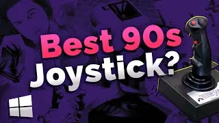 Old PC Gaming Joystick Review | Best 90s PC Joystick |  Thrustmaster, Logitech, Saitek