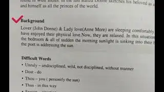 16th and 17th Century Poetry