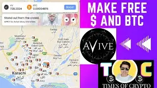 #avivemining best free token and btc earnings app how to make team tools