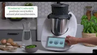 Thermomix TM6 Jak zakrýt otvor ve víku mixovací nádoby při manuálním vaření