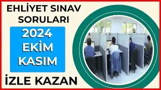 Ekim Kasım Ehliyet Sınavı Soruları 2024 Başarısı İçin Bilmeniz Gerekenler