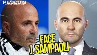 Jorge Sampaoli - PES 2019 (Face Santos FC)
