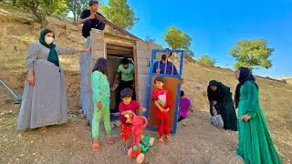"Leila and Her Daughters Visit Amir's New Farm as His Family Completes the Toilet Construction"🌈💛