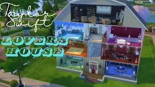 Taylor Swift Lovers House || (No CC)  || Sims 4 Speed build
