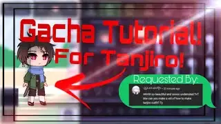 How To Make Tanjiro in Gacha Club! | Gacha Tutorial | Demon Slayer