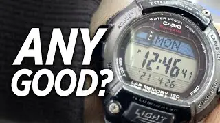 #CASIO WS220 TOUGH SOLAR DIGITAL WATCH (EAW-W-S220-1AV) Hands on Review