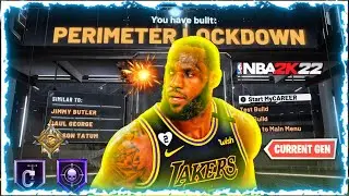 El Mejor Defensor Tirador de NBA 2K22 Current Gen! El Perimeter Lockdown esta de Vuelta 🏀
