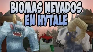 ASÍ SON LOS BIOMAS DE NIEVE EN HYTALE en Español