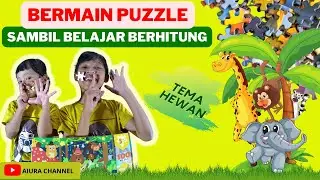 Bermain Puzzle sambil belajar berhitung