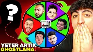 ÇARKI ÇEVİR... ÇIKAN YOUTUBER'I GHOSTLA! | PUBG Mobile