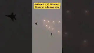 Pakistani Jf 17 Thunder's Attack on Indian Air base