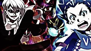 Phi Vs Valt || Beyblade Burst Turbo || Fanmade