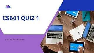 cs601 quiz no 1 (fall 2022) || Data Communication quiz | Sana's learning world #cs601 #quizno1