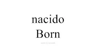 Spaans leren   Born
