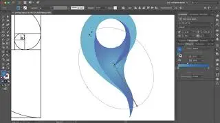 logo Creation using Fibonacci and drawing; with adobe illustrator