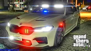 Playing GTA 5 As A POLICE OFFICER Gang Unit Patrol🔥🔥||  GTA 5 Lspdfr Mod|  4K