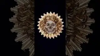 The gilding process "Vive le Roi" and "Le Roi est Mort"