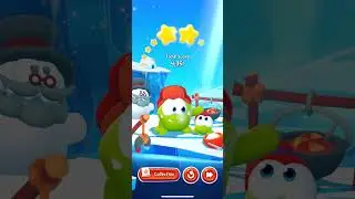 Cut the Rope 3 gameplay - Arctic - Level C4 - 1, 2 & 3 stars
