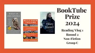 Non-Fiction Group C Reading Vlog 1 | BookTube Prize 2024