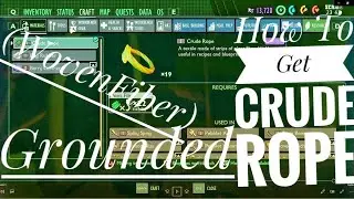Grounded How To Get Crude Rope