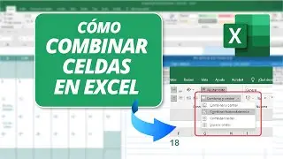 Cómo combinar celdas en Excel | Tutorial