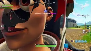 Fortnite - Random Person Funny Moment with Them Getting Super Close to Screen