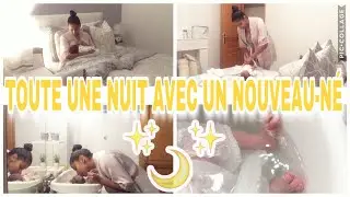 🌙NIGHT ROUTINE WITH A NEWBORN + THE WHOLE NIGHT WITH US // MOM X3 // STAY-AT-HOME MOM