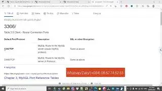 Kiểm tra PC máy tính có đang dùng Port 3306/TCP của MySQL không- HocVaz365