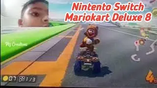 Nintendo Switch Mariokart Deluxe 8 Game ll Switch Oled game play ll Vichu's Play Time