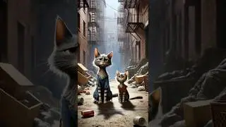 Sokakta Üşüyen Kedi ve Yavrusuna Ali’nin Sıcacık Kalbi Yuva Oldu 🐾❤️
