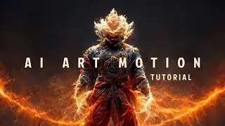 Making a Dragon Balls Super Saiyan AI art animation with Midjourney, After Effects and RG Universe