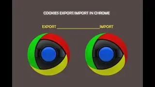 How to export/import cookies in Google chrome from eBay