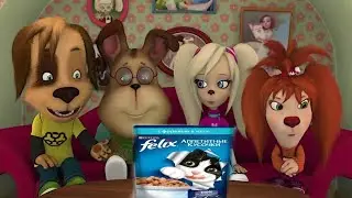 Барбоскины зачитали про кошачий корм Felix